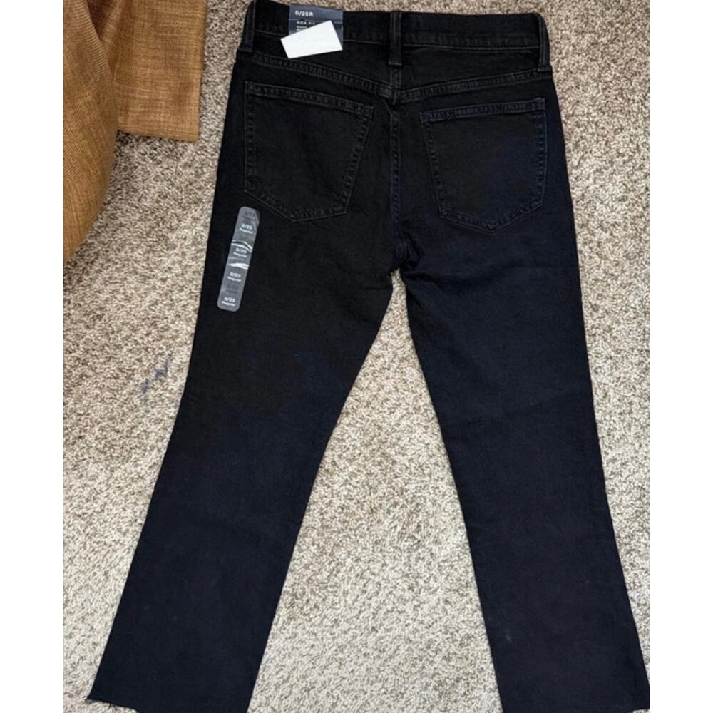 Gap Kick Fit Women's Black Denim Jeans 0 NWT - Picture 6 of 6